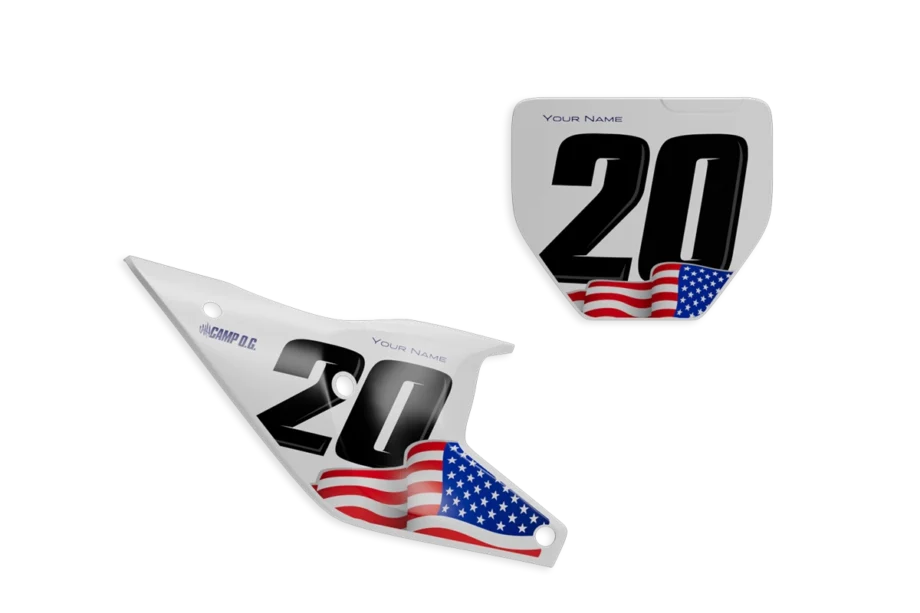 PATRIOT Plate Graphics for HUSQVARNA