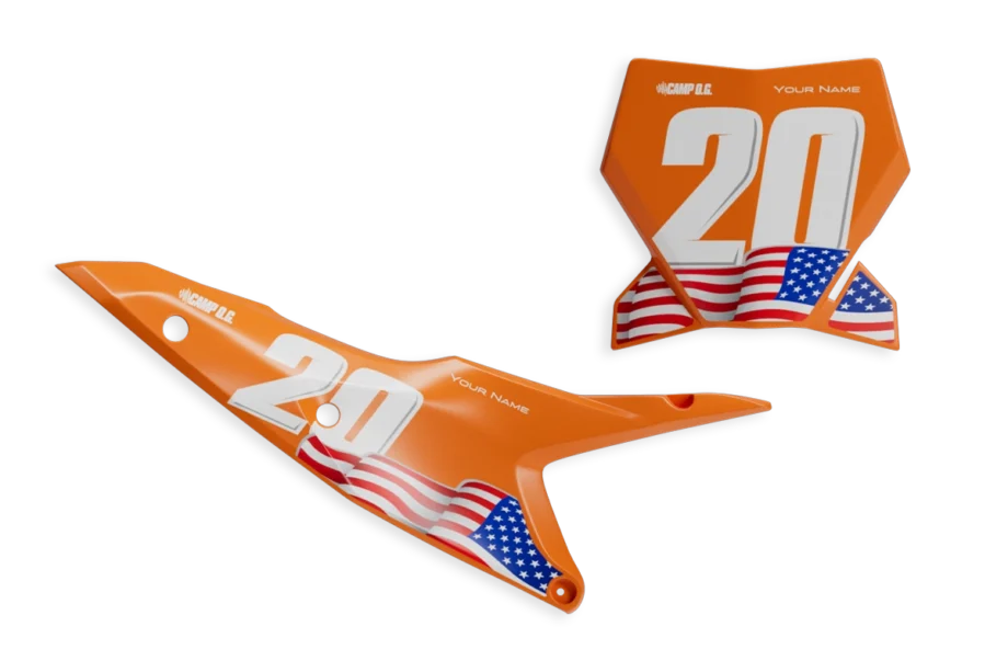 PATRIOT Plate Graphics for KTM